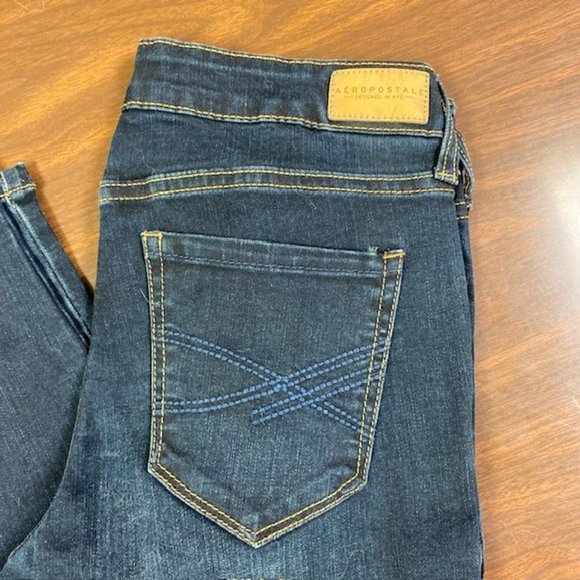 Aeropostale Skinny‎ Jegging Jeans, Size 0, VGUC - Picture 3 of 14